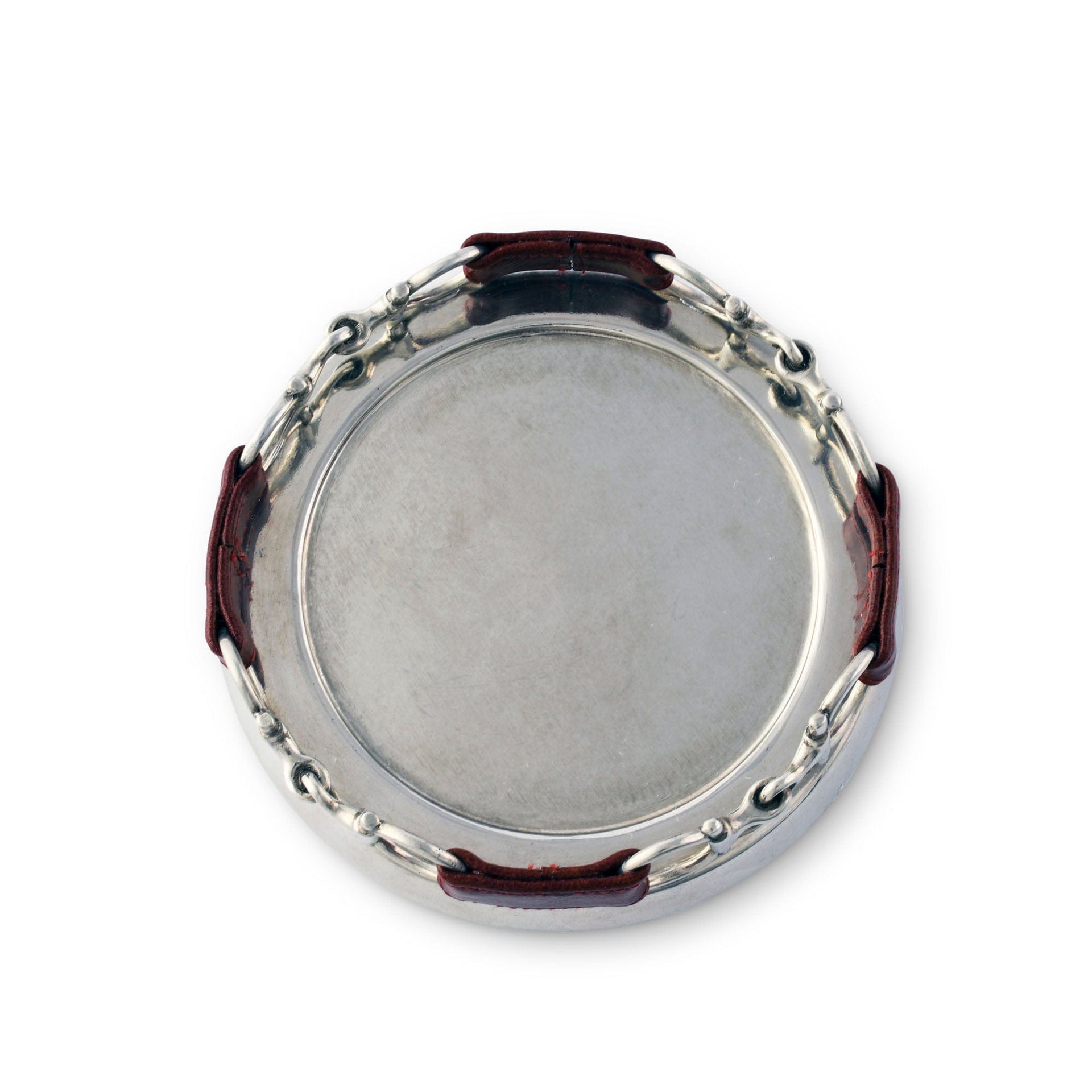 Equestrian Horse Bit Leather Wine Coaster Vagabond House