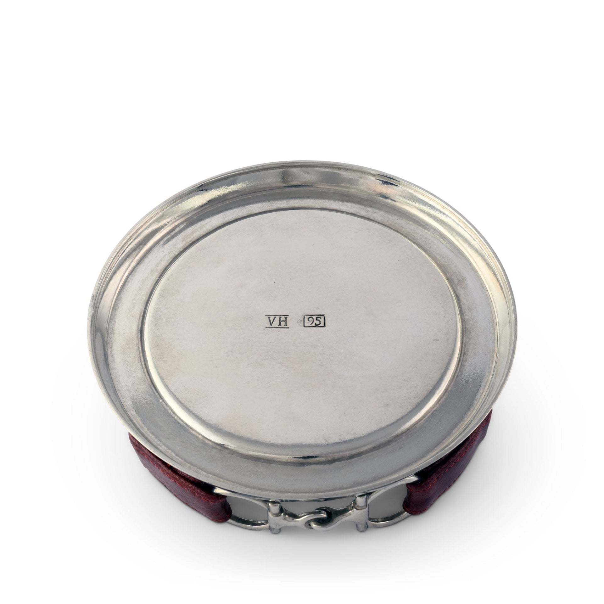 Equestrian Horse Bit Leather Wine Coaster Vagabond House