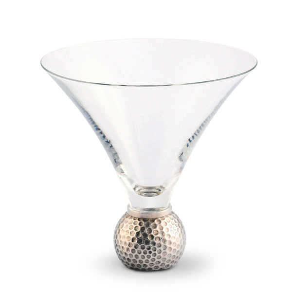 Golf Ball Cocktail /  Martini Glass