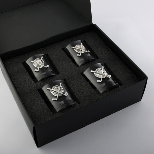 Golf Bar Glasses Set of 4
