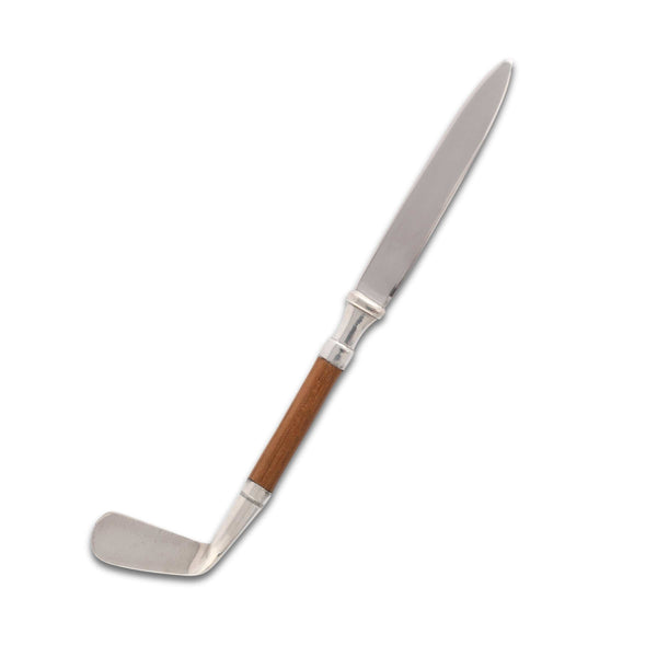 Golf Club Pewter Letter Opener Vagabond House