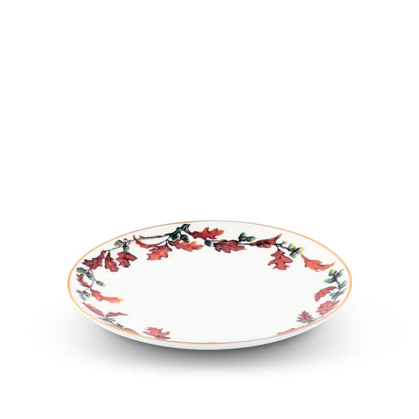 Norwood Acorn Bone China Round Salad Plate