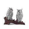 Owl on Log Salt and Pepper Shaker