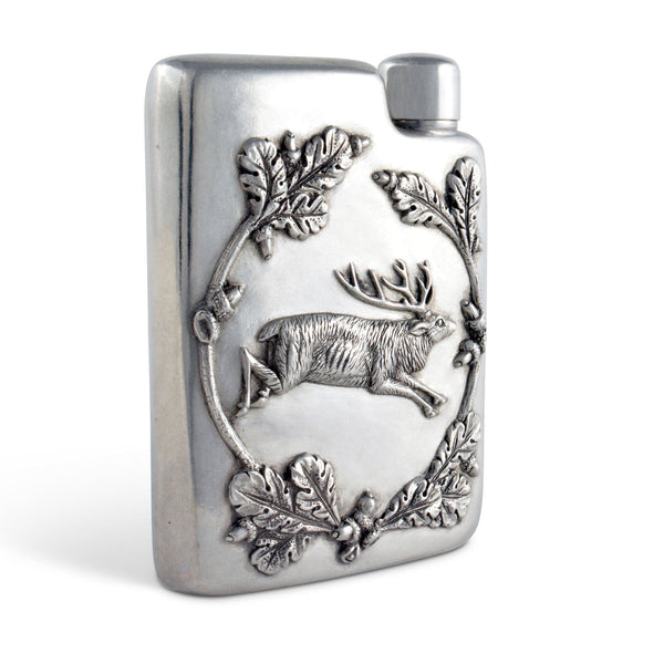 Black Forest Pewter Flask