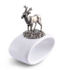 Deer Stoneware Napkin Ring