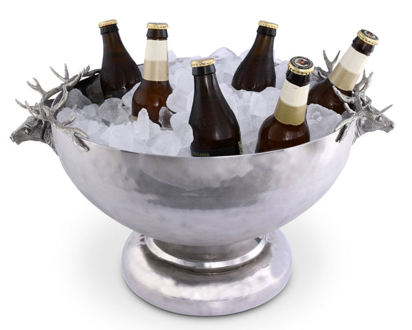 Elk Head Stainless Ice Tub