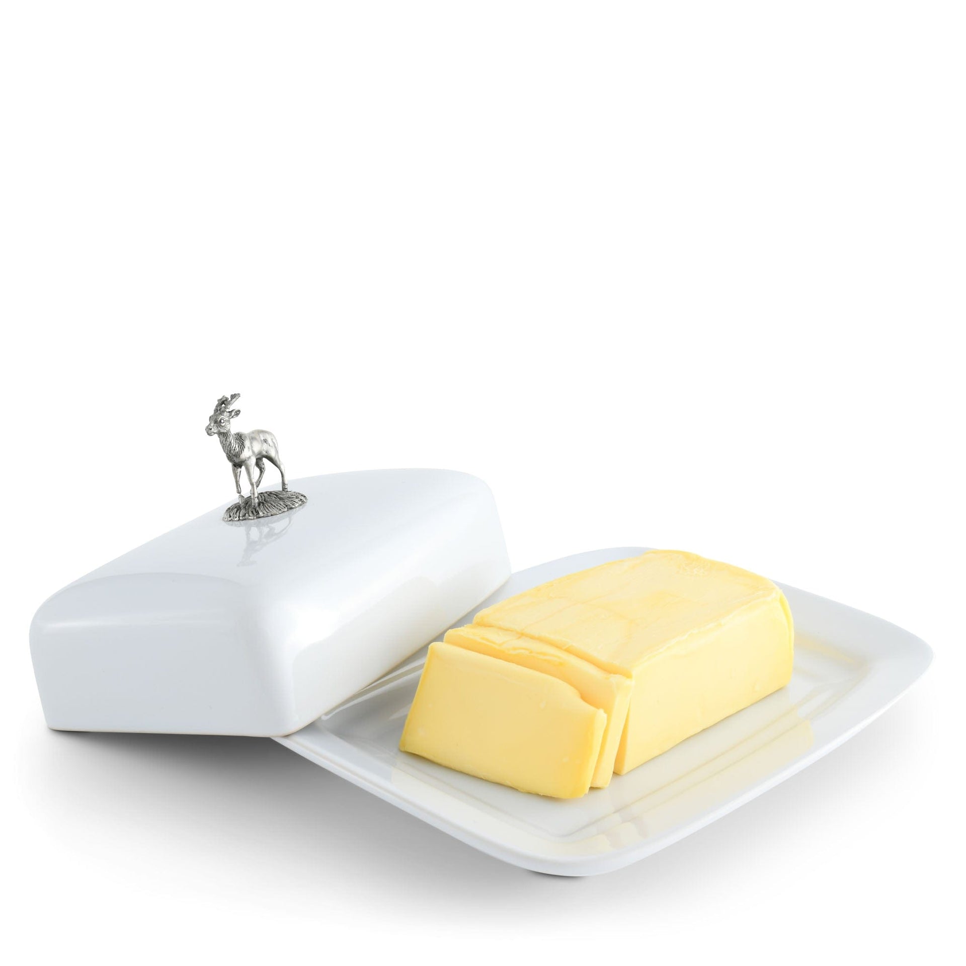 Stag Butter Dish