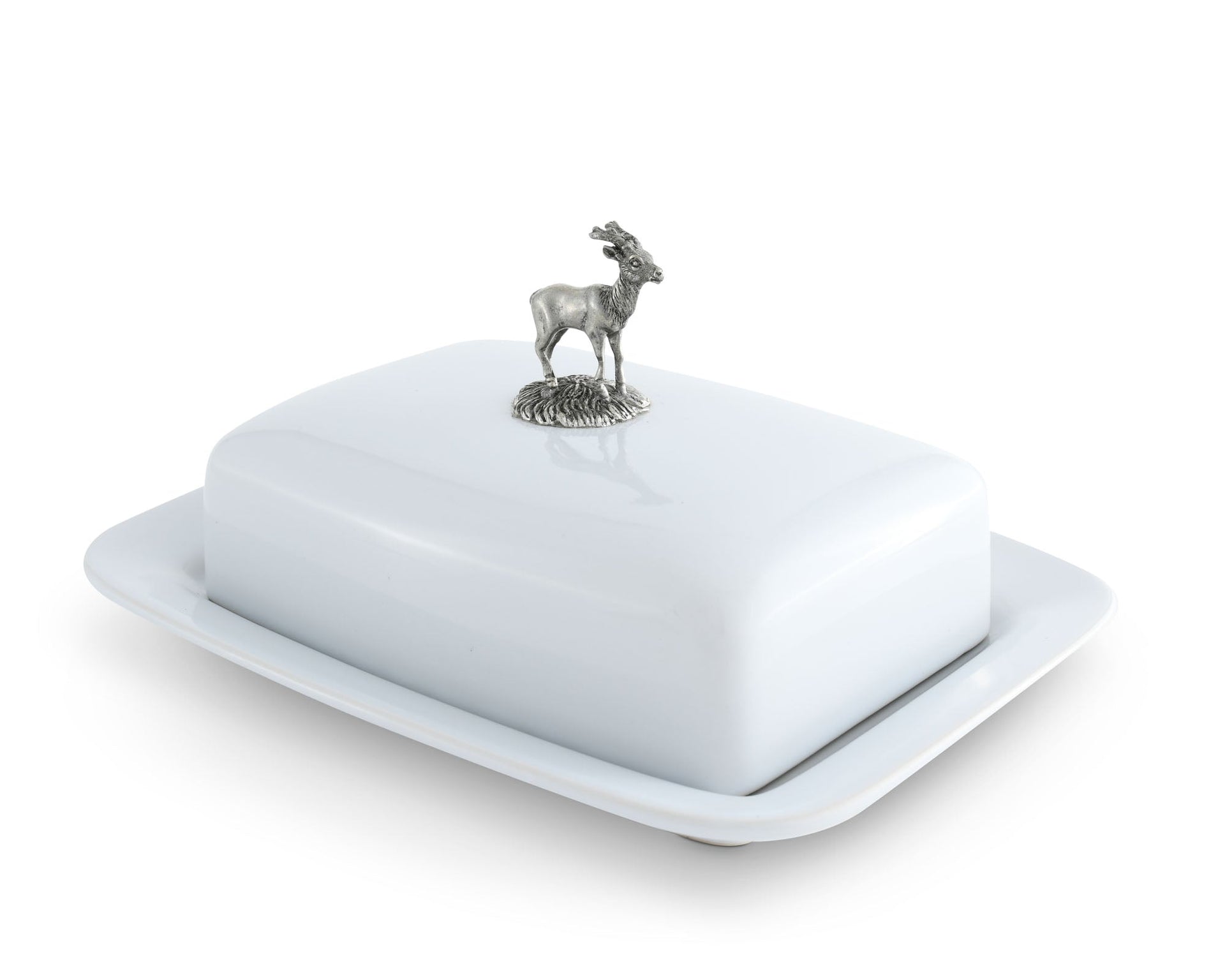 Stag Butter Dish
