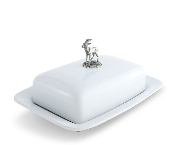Stag Butter Dish