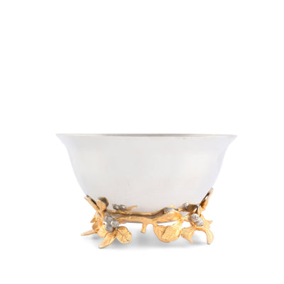 Winter Berry Pewter Bowl