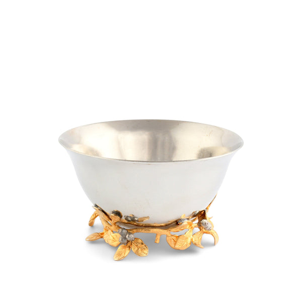 Winter Berry Pewter Bowl