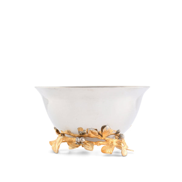 Winter Berry Pewter Bowl