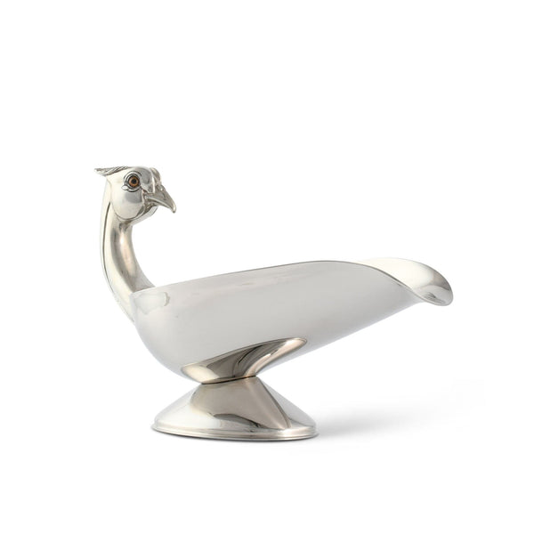 Pheasant  Handle Stainless Steel Gravy / Sauce Server