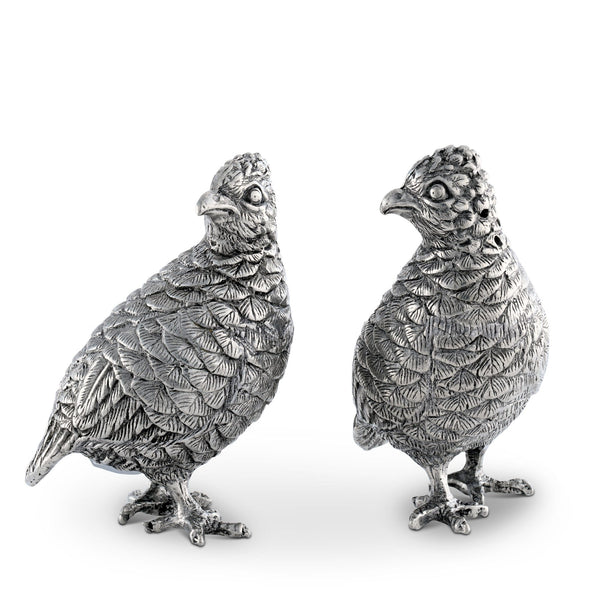 Standing Quails Salt & Pepper Set Vagabond House