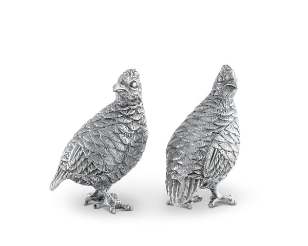 Standing Quails Salt & Pepper Set Vagabond House