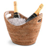 Hand Woven Wicker Rattan Champagne / Ice Tub