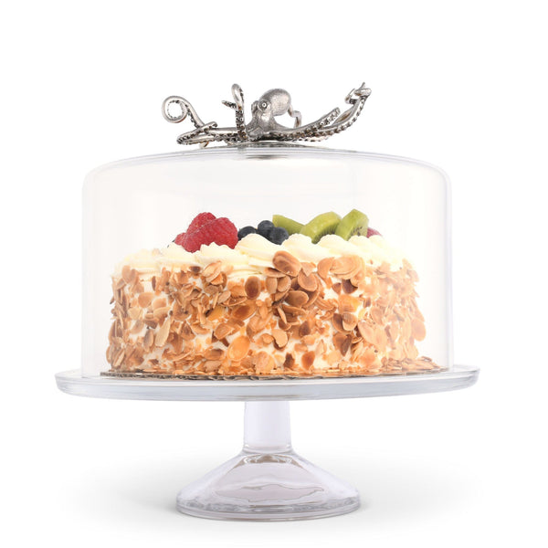 Octopus Glass Covered Cake / Dessert Stand