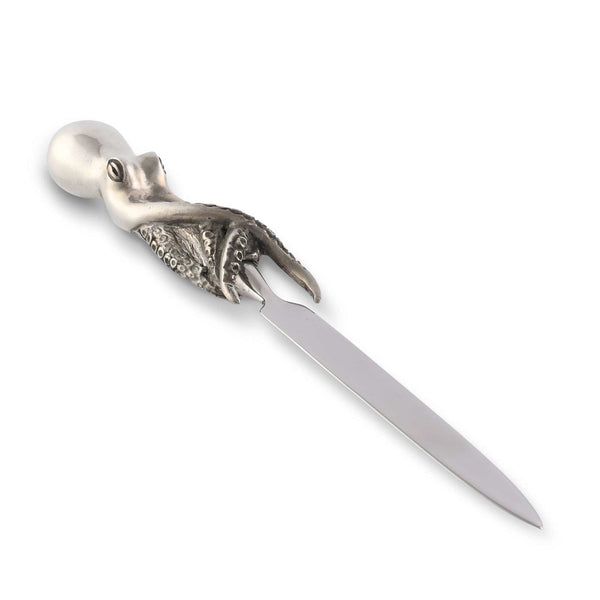 Octopus Pewter Handle Letter Opener