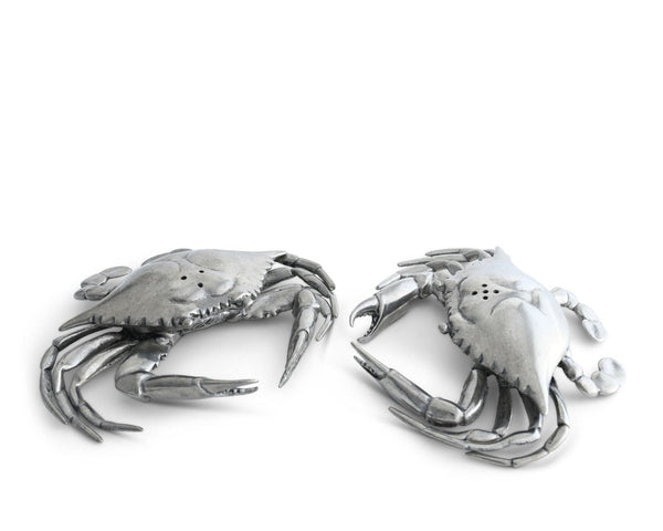 Pewter Blue Crabs Salt & Pepper Set