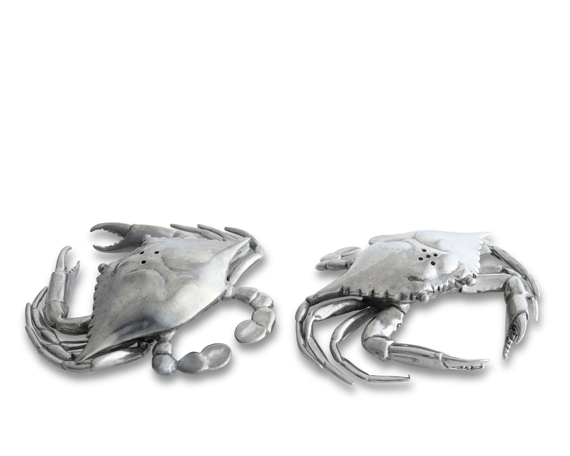 Pewter Blue Crabs Salt & Pepper Set