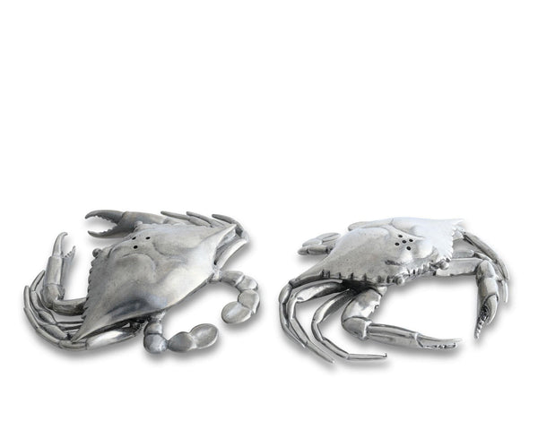 Pewter Blue Crabs Salt & Pepper Set