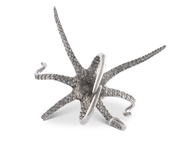 Pewter Octopus Napkin Ring