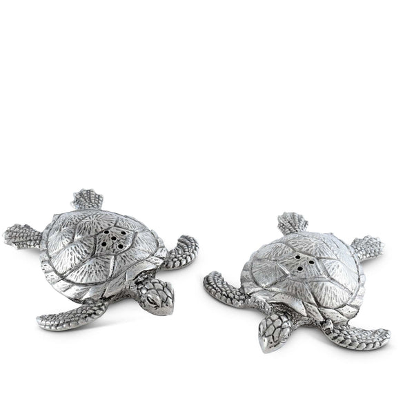 Pewter Sea Turtles Salt & Pepper Set