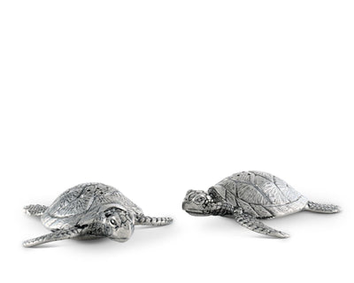 Pewter Sea Turtles Salt & Pepper Set