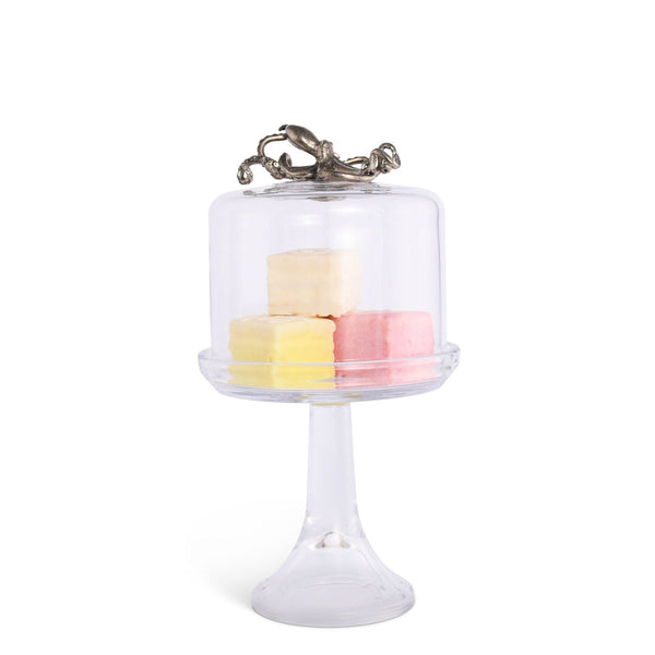 Octopus Glass Covered Cake / Dessert Stand