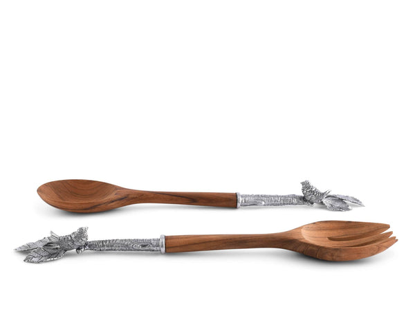 Song Bird Salad Server Set Vagabond House