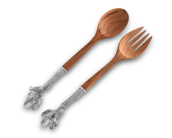 Song Bird Salad Server Set Vagabond House