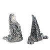 Pewter Alligator Salt & Pepper Set