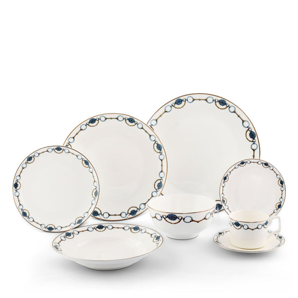 Bone China Amarillo Dinnerware 16 Piece Set (4 settings)