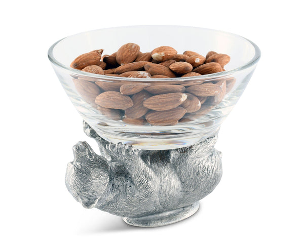 Pewter Bear Sauce Bowl Vagabond House