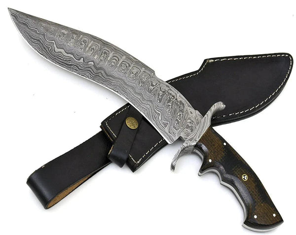 Valor Bowie Knife with Micarta Handle - Gifts for You 'n Me