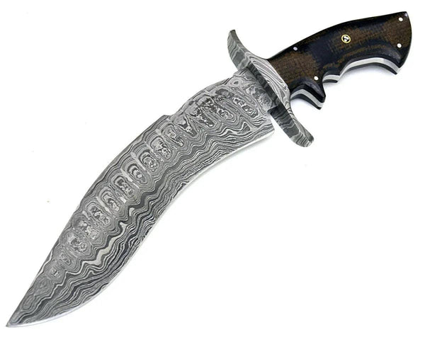 Valor Bowie Knife with Micarta Handle - Gifts for You 'n Me