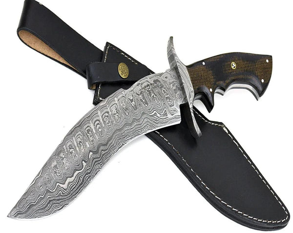 Valor Bowie Knife with Micarta Handle - Gifts for You 'n Me