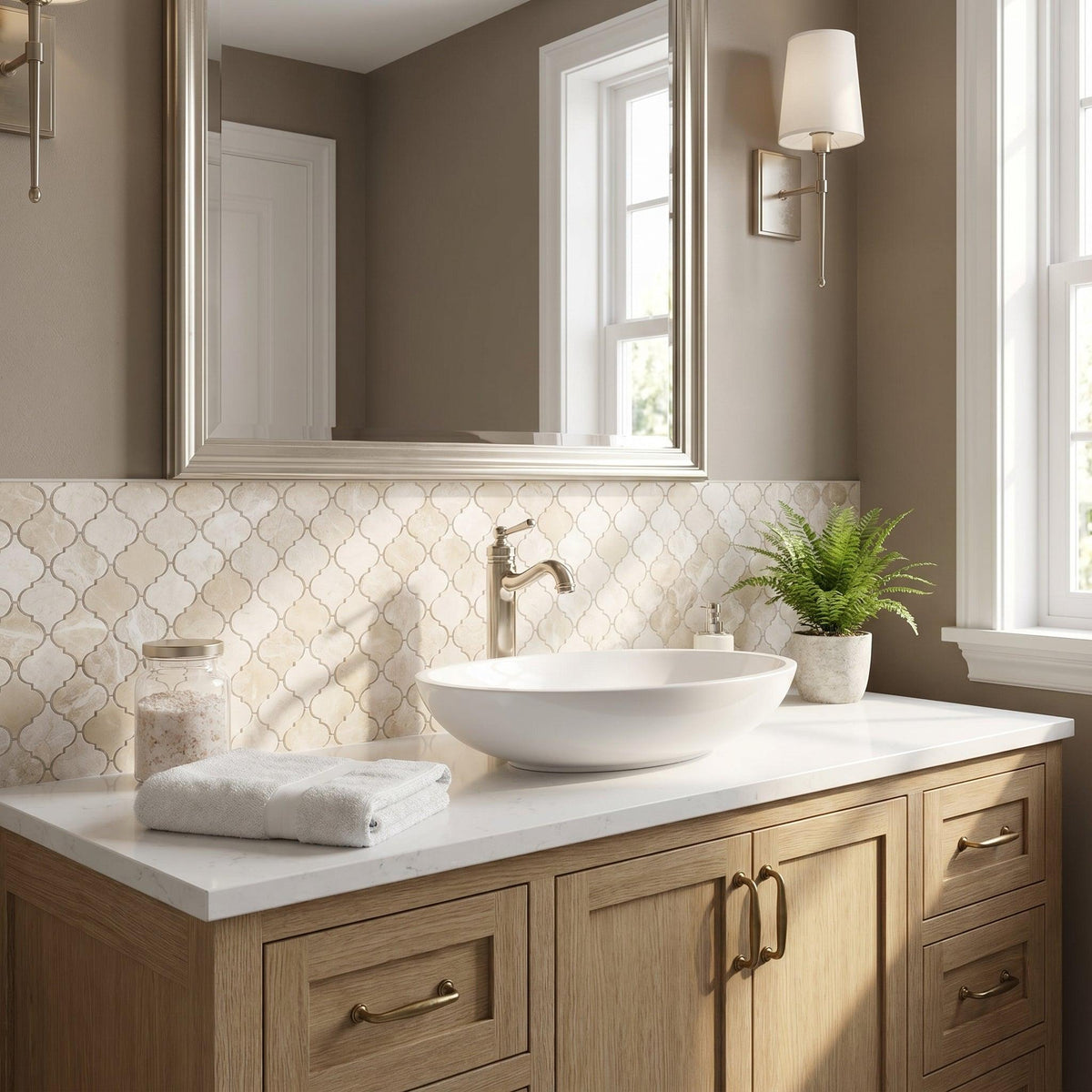 Vanilla Beige Marble Casablanca on 12
