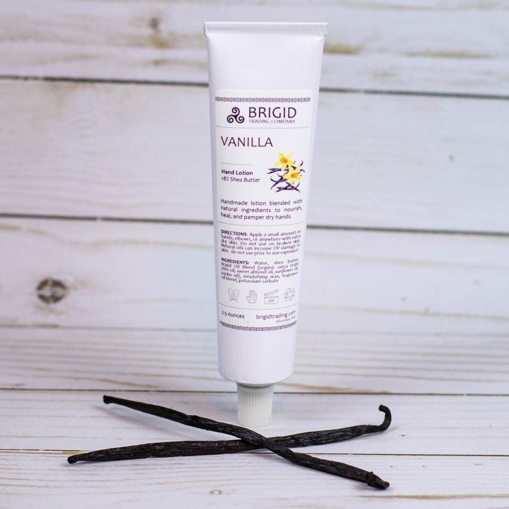 Vanilla Natural Hand Lotion - French, Tahitian, and Madagascar Vanillas