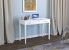 Vanity White 2 Drawers 1 Foldable Mirror