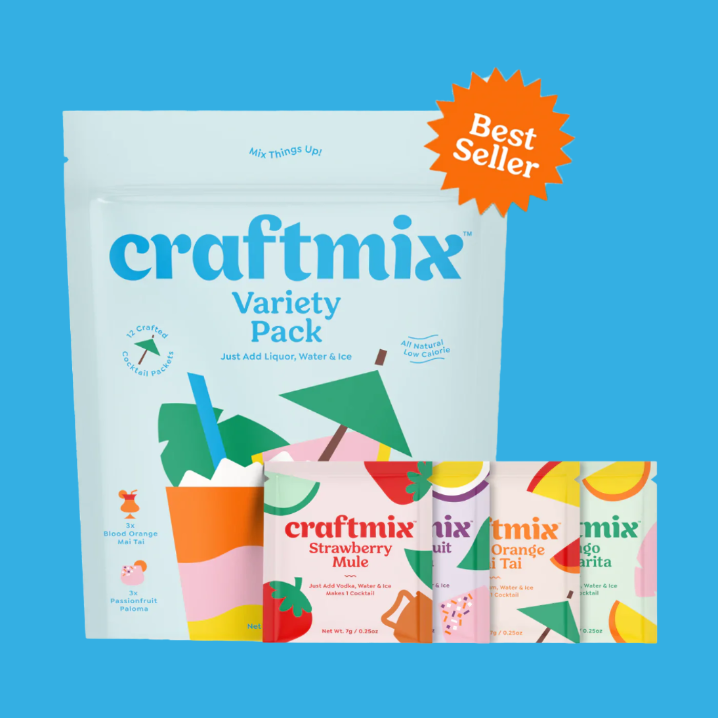 Fizz & Flavor Bundle – Soda Maker + CO₂ + Drink Mix Pack