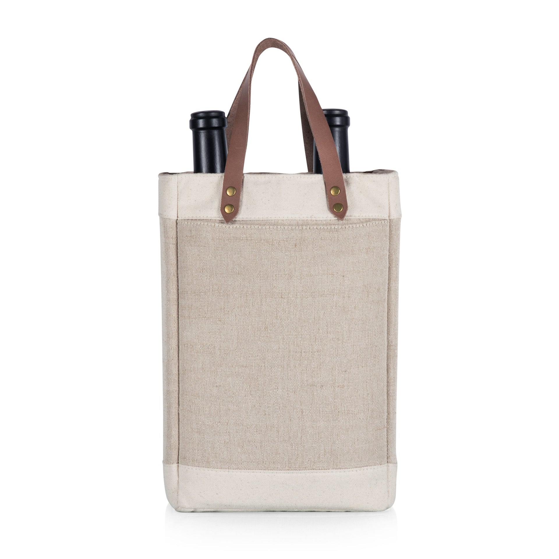 Pinot Jute 2 Bottle Insulated Wine Bag