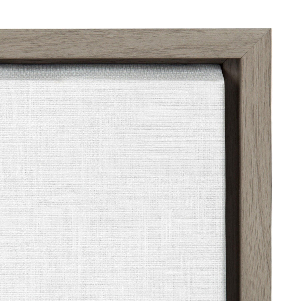Sylvie Baseball Portrait Framed Canvas, Gray 18x24