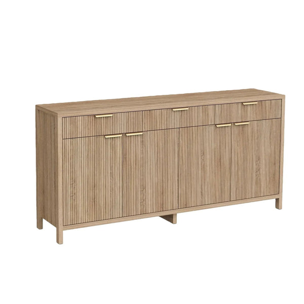 Vektaya US-SC005 66'' Storage Cabinet with Drawers & Doors Yanosaku Sotre