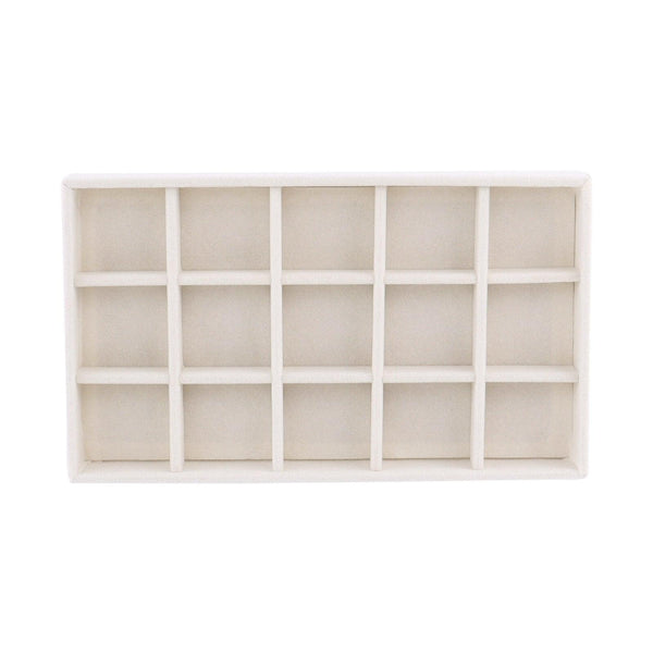 Velvet Jewelry Box Display Tray Drawer Storage Jewelry Holder For Ring Earrings Necklace Bracelet Soft Velvet Organizer Case Velvet Display Holder for Earrings Ring Bracelet Necklace