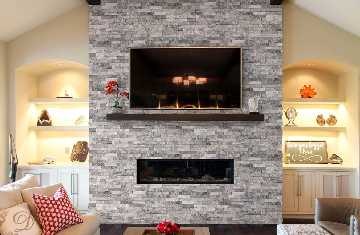 Ventana Gray Ledger 3D Panel 6