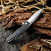 Venture D2 High Carbon Stainless Tool Steel Pocket Knife with Clip & G10 Handle