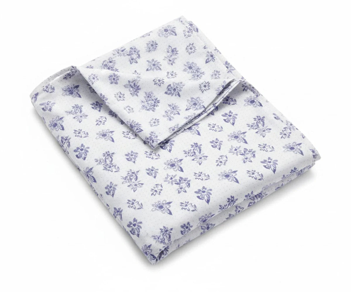 Printed Linen Sheet Set – 100% Linen Bedding