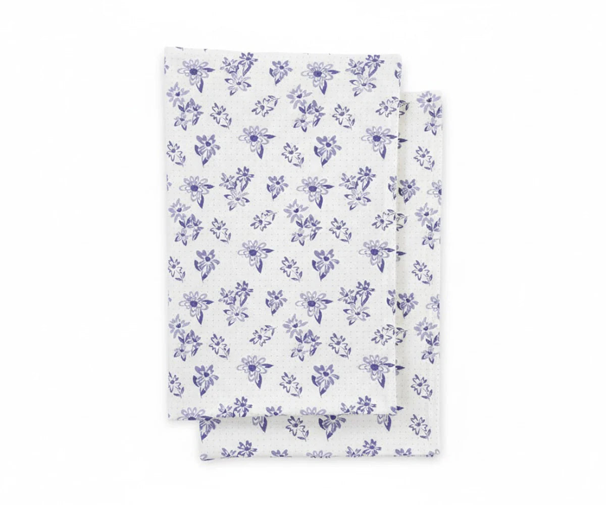 Printed Linen Sheet Set – 100% Linen Bedding