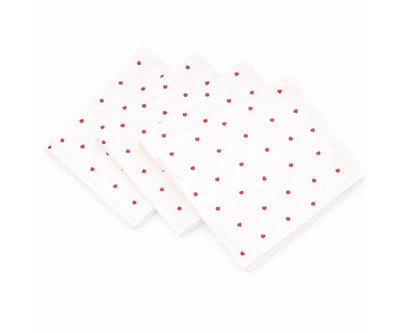 Hearts Napkins - Printed